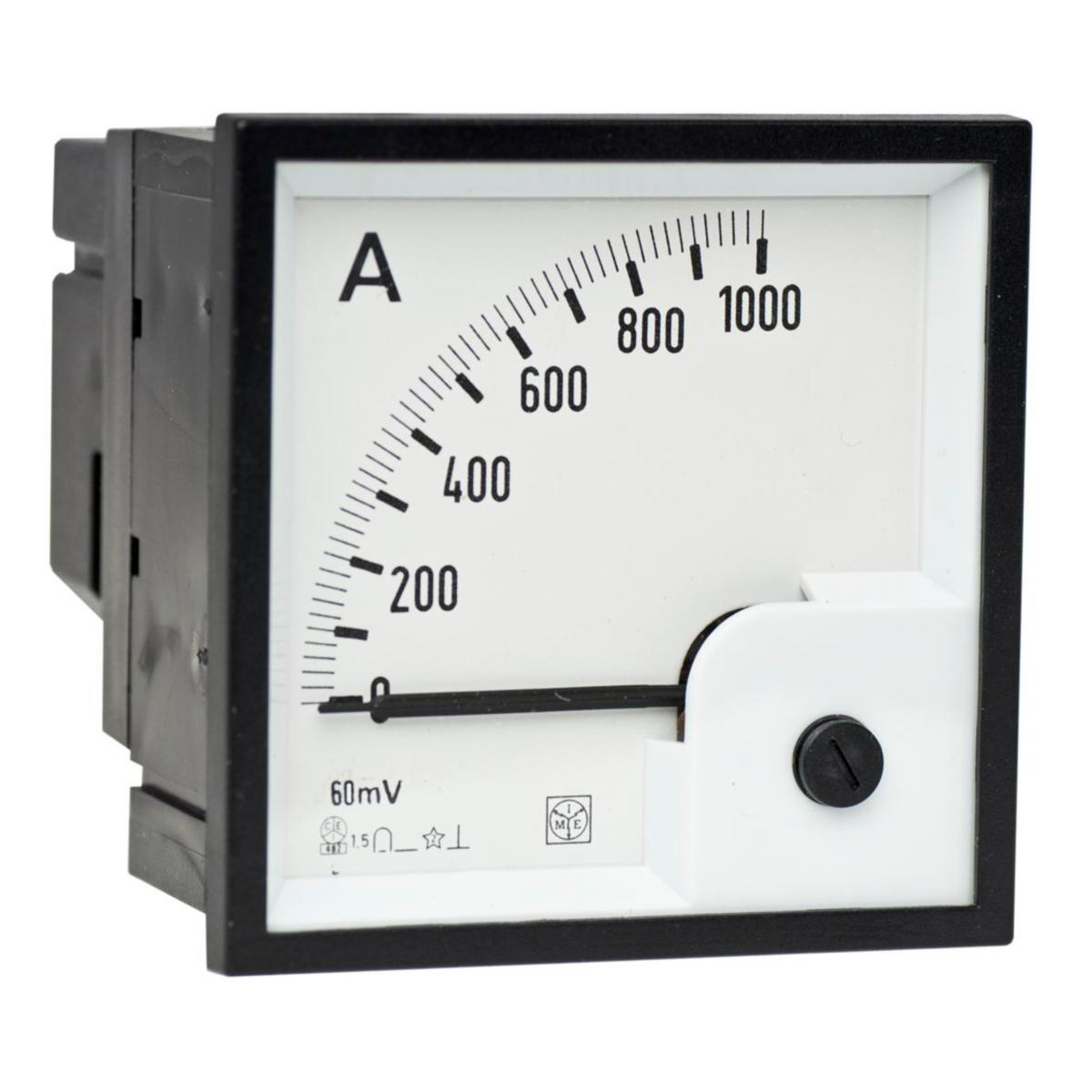 Amperemeter RQ72M Shunt - AMPEREMETER DC SHUNT RQ72M