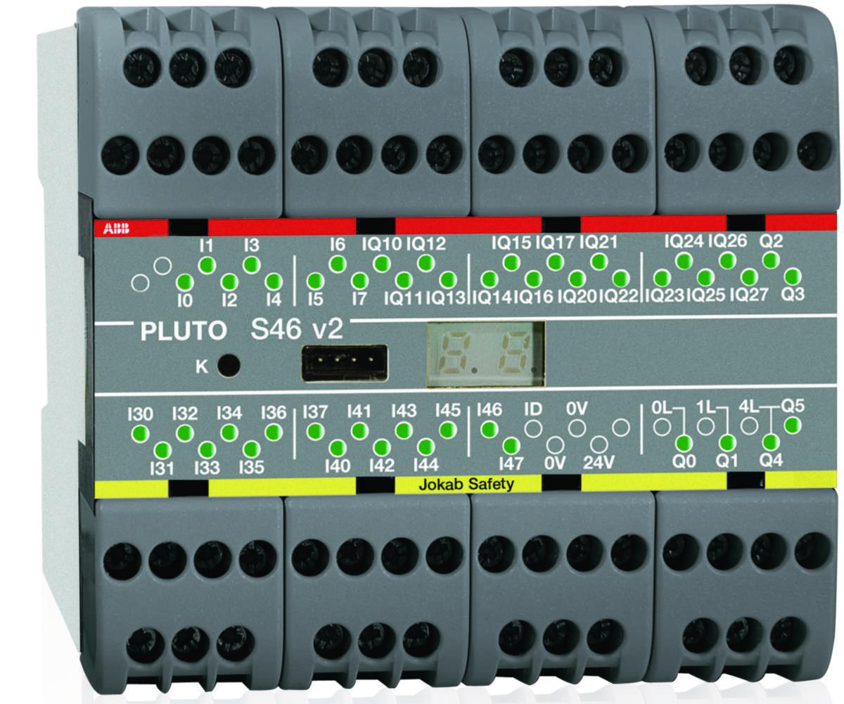Säkerhets PLC Pluto utan bus - SÄKERHETS PLC 46I/O UTAN BUS PLUTO S46 V2