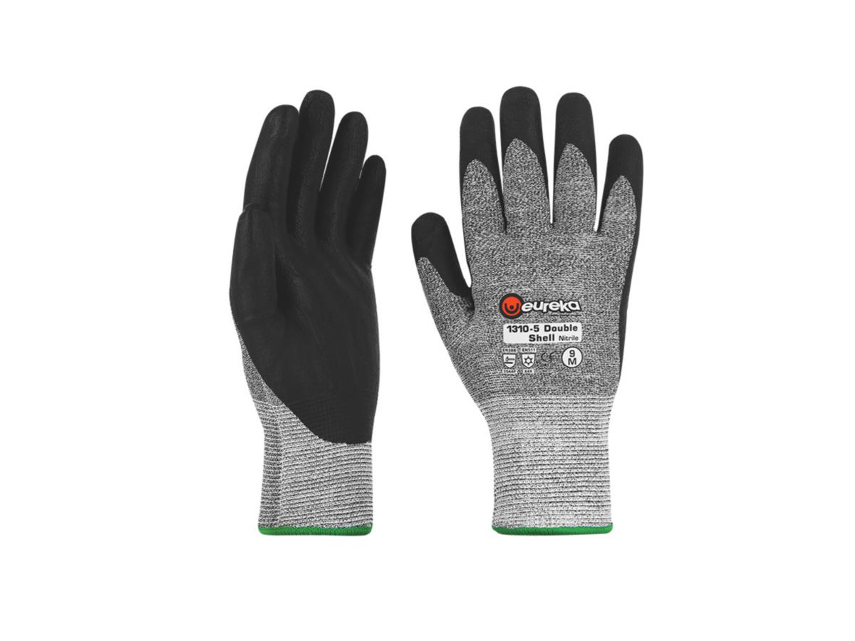 Skärskyddshandske Eureka 1310-5 Vinter - HANDSKE EUREKA 1310-5 CUT F FODRAD NITRIL STL 9
