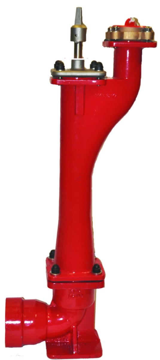 Brandpost RHB - BRANDPOST RHB 3 RÖD L=1410MM 