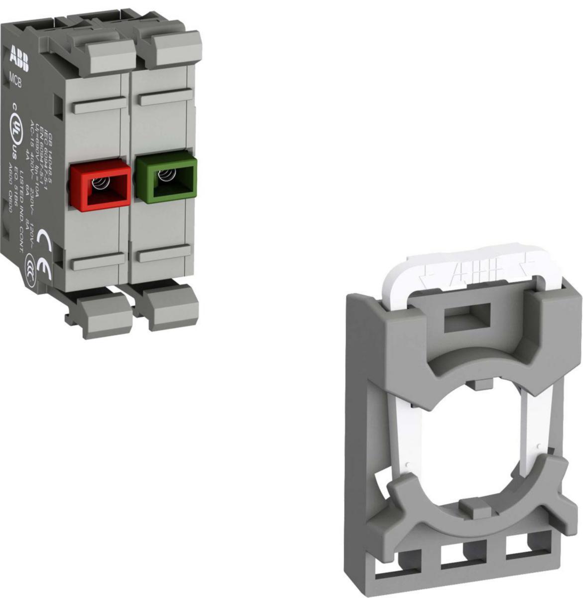 Blockenhet komplett MCBH - HÅLLARE BLOCK 1SL 1BR MCBH-11 1SFA611605R1111
