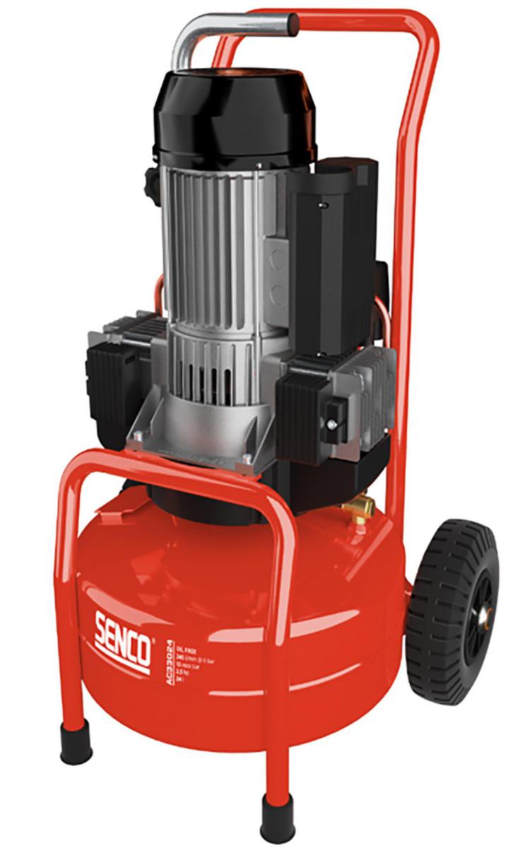 Byggkompressor Aerfast AC33024 - BYGGKOMPRESSOR SENCO AC33024 190L/6BAR, 24L BEH, 230V OLJEF