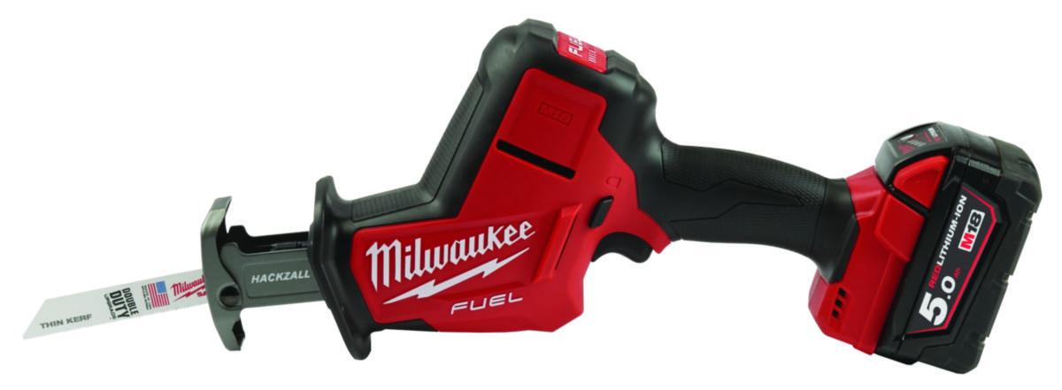 Tigersåg Milwaukee M18 FHZ-502X - TIGERSÅG MILWAUKEE M18FHZ-502X HACKZALL 2X5.0AH