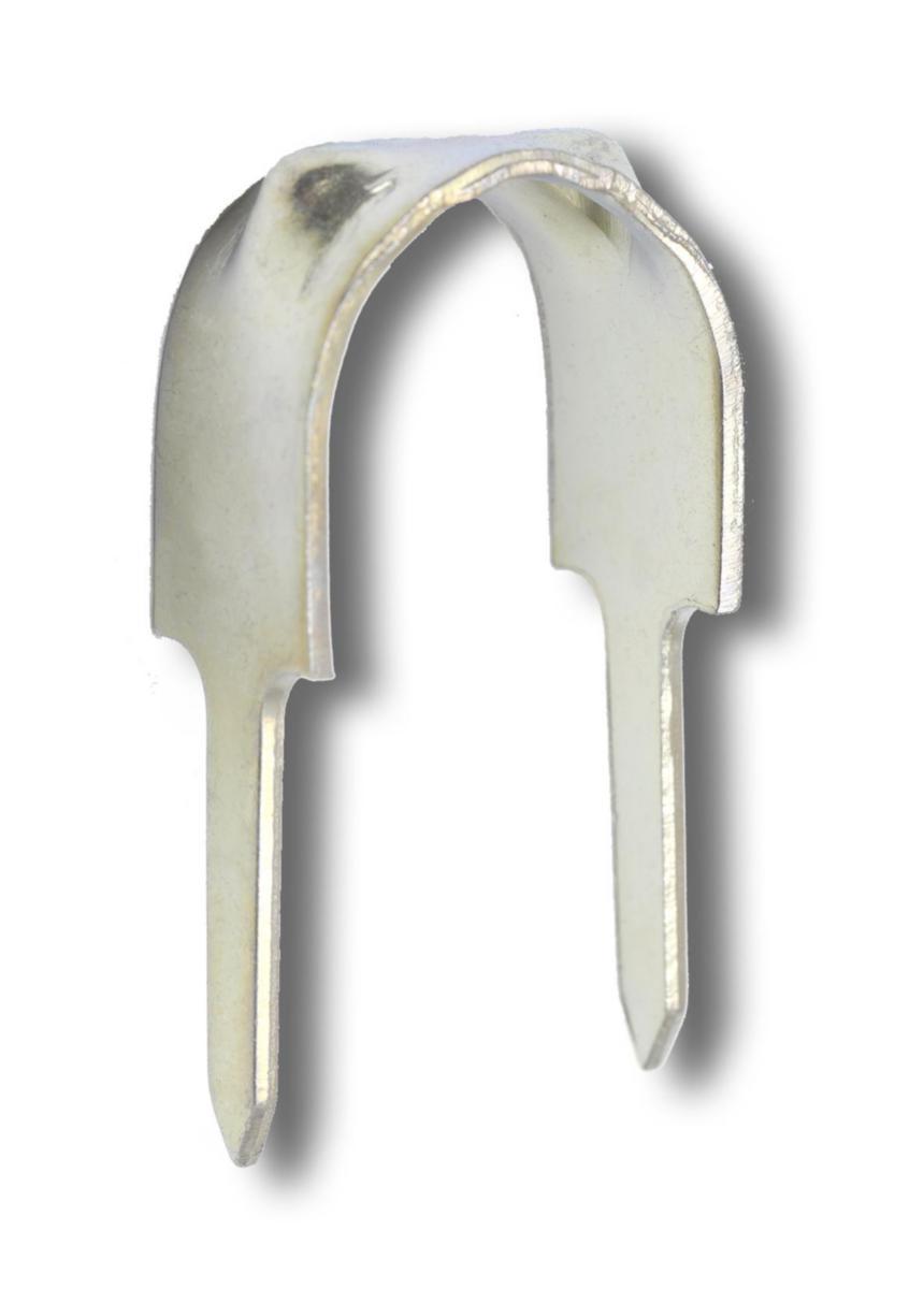 Lettiklammer med två ben, elförzinkade XXL-box - LETTI-KLAMMER 16-2B/16 XLBOX 750061