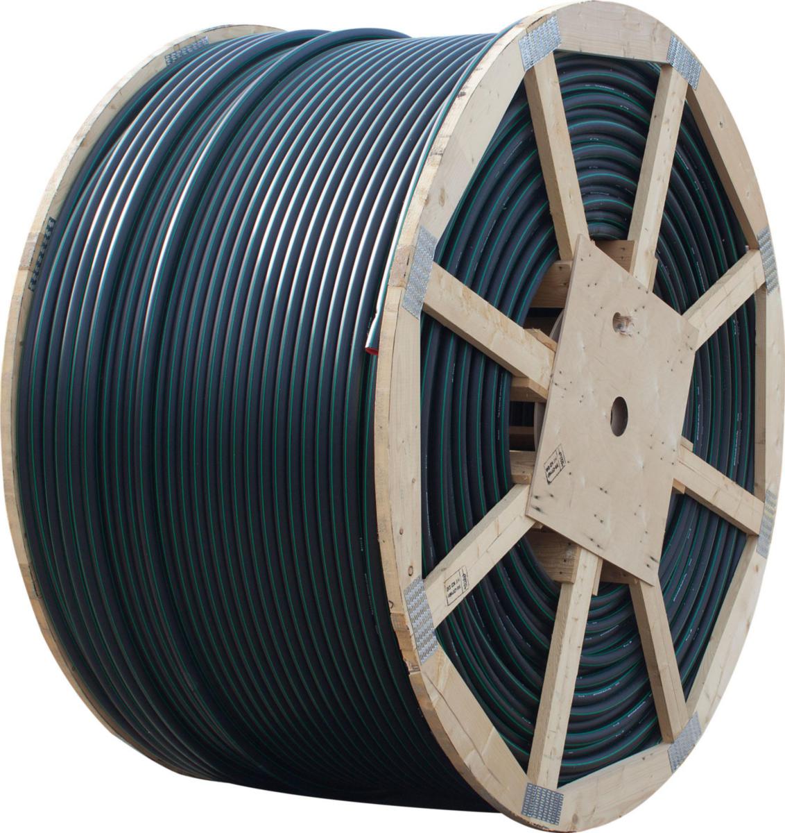 Opto LF Kabelskyddsrör - OPTORÖR 40/32 LF 500M MÄRKT B OPTO GRÖN STRIPE