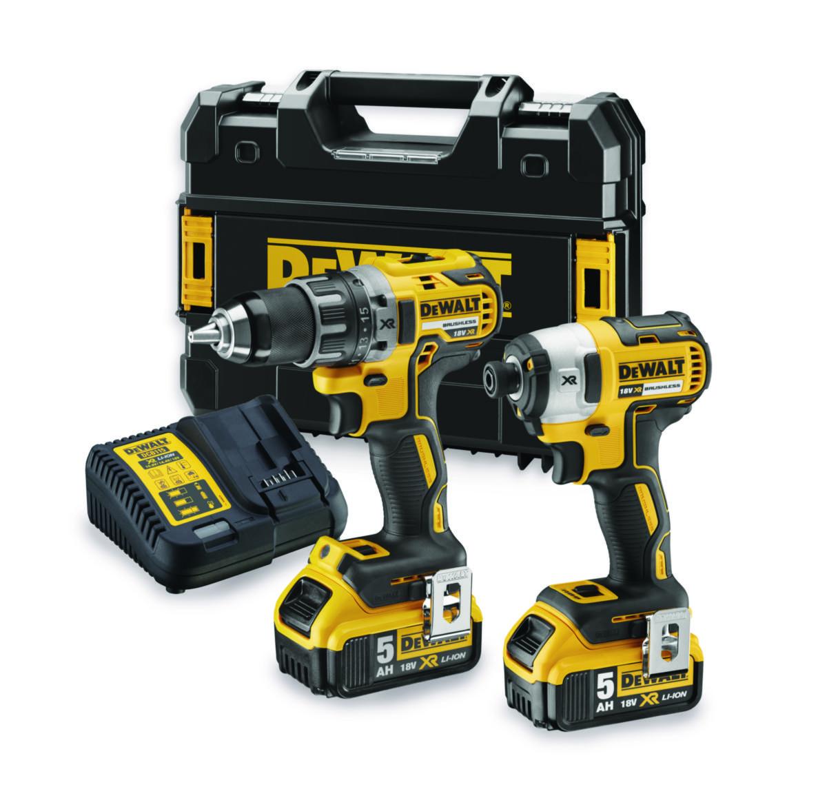 Kombikit DEWALT DCK268P2T - KOMBIKIT DEWALT DCK268P2T 18V DCF887. DCD791. TSTAK