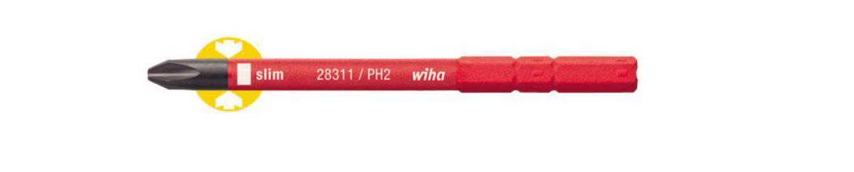 Bits Wiha slimBit PH - BITS WIHA SLIMBIT PH2X75MM 1000V