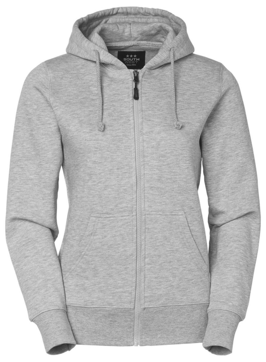 Hoodjacka Georgia 233 - HUVTRÖJA SOUTH WEST GEORGIA 233 DAM HELZIP GRÅMEL. STL S