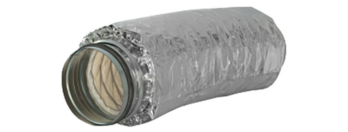 Ljuddämpare böjlig SOFT SONO-dB, 0,5m, Flexoduct - BÖJL.LD SOFT SONO-DB 25 125 0.5M FLEXODUCT