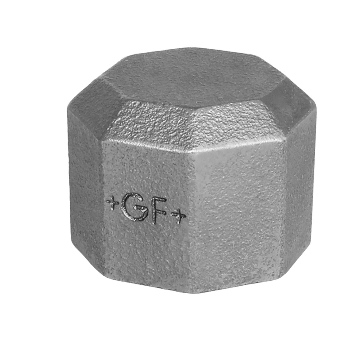 Huv, aducerad, EL-förzinkad - 8 FÖRZINKAT 6-KANTHUV N 300 EN10242/A2