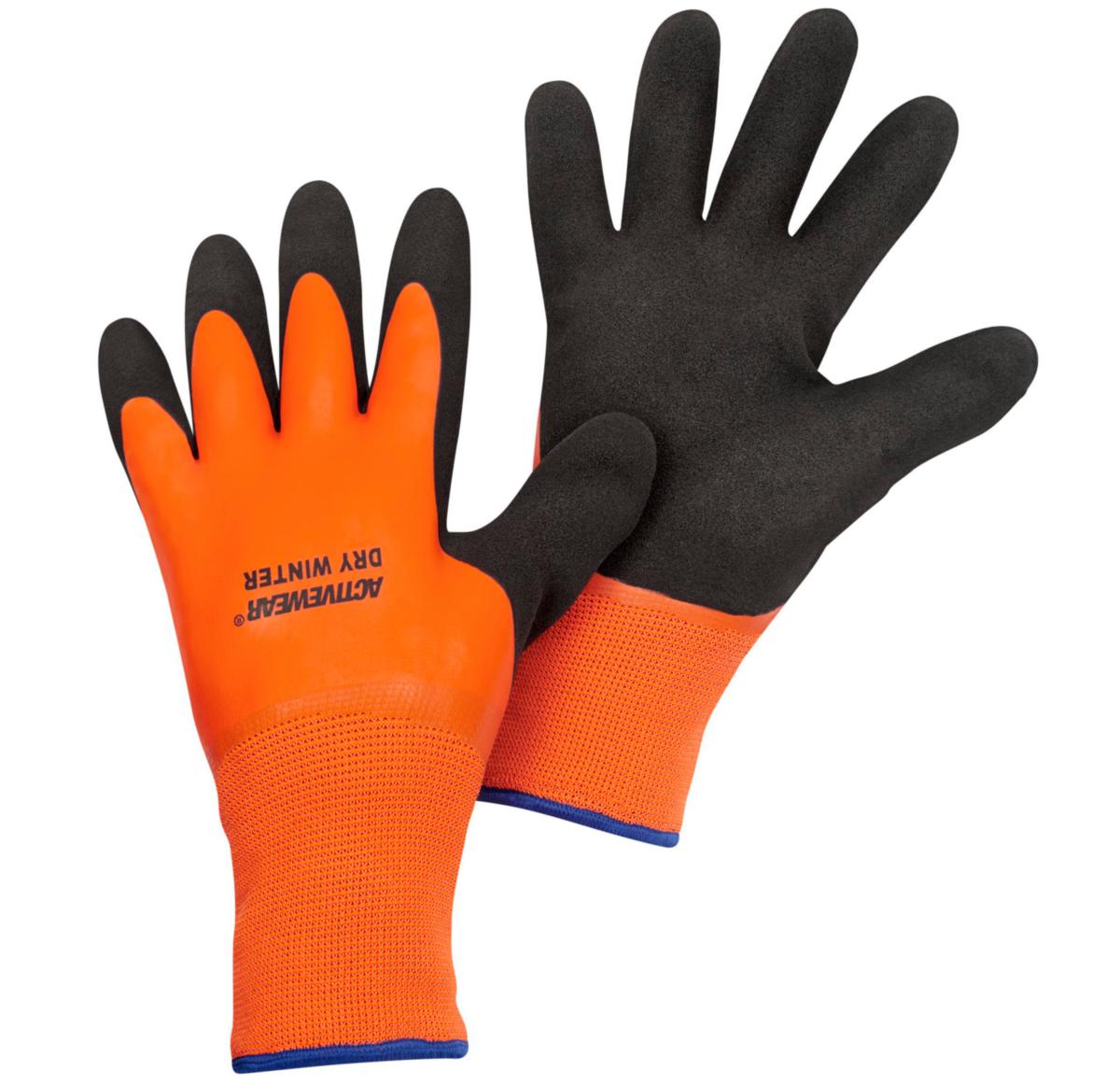 Vinterhandske Activewear Dry Winter - HANDSKE ACTIVEWEAR DRY WINTER VATTENTÄT LATEX FODR STL 9