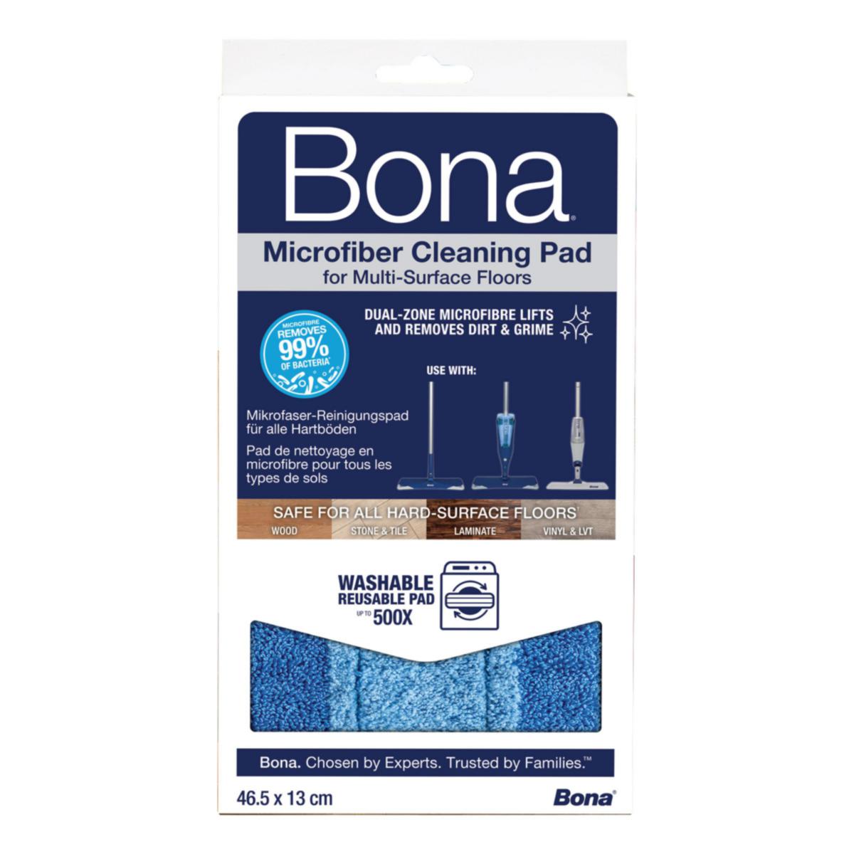 Microfibermopp Bona Våt - MICROFIBERMOPP VÅT BONA VÅTMOPP 45CM BLÅ