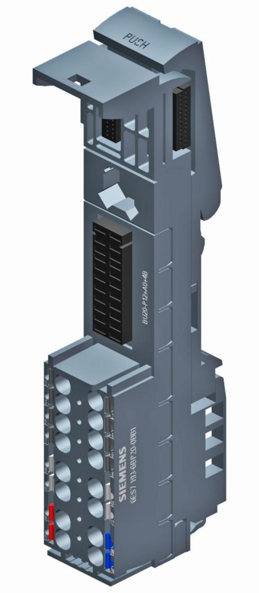 Basenhet ET200SP - BASENHET BU20-P8+A4+0B F0 6ES7193-6BP20-0BF0