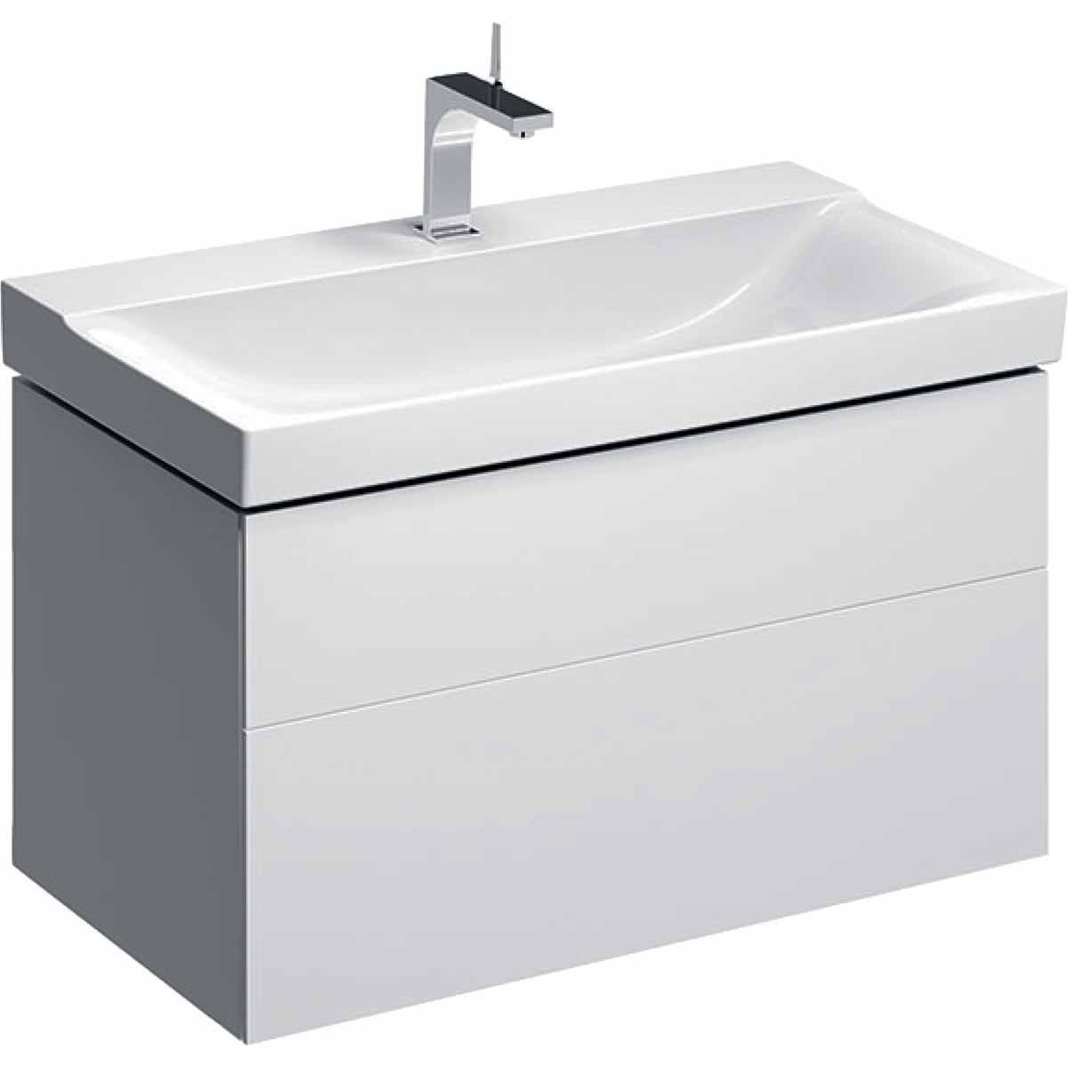 Underskåp Xeno² med 2 lådor, Geberit - GEBERIT XENO² UNDERSKÅP B88.H53.T46.2. VIT. 2 LÅDOR
