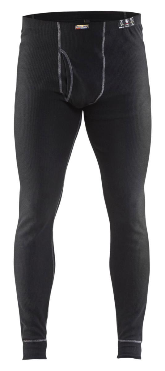 Långkalsong Blåkläder 1898-1725 - LÅNGKALSONG BLK 1898-1725 SVART FLAM XS