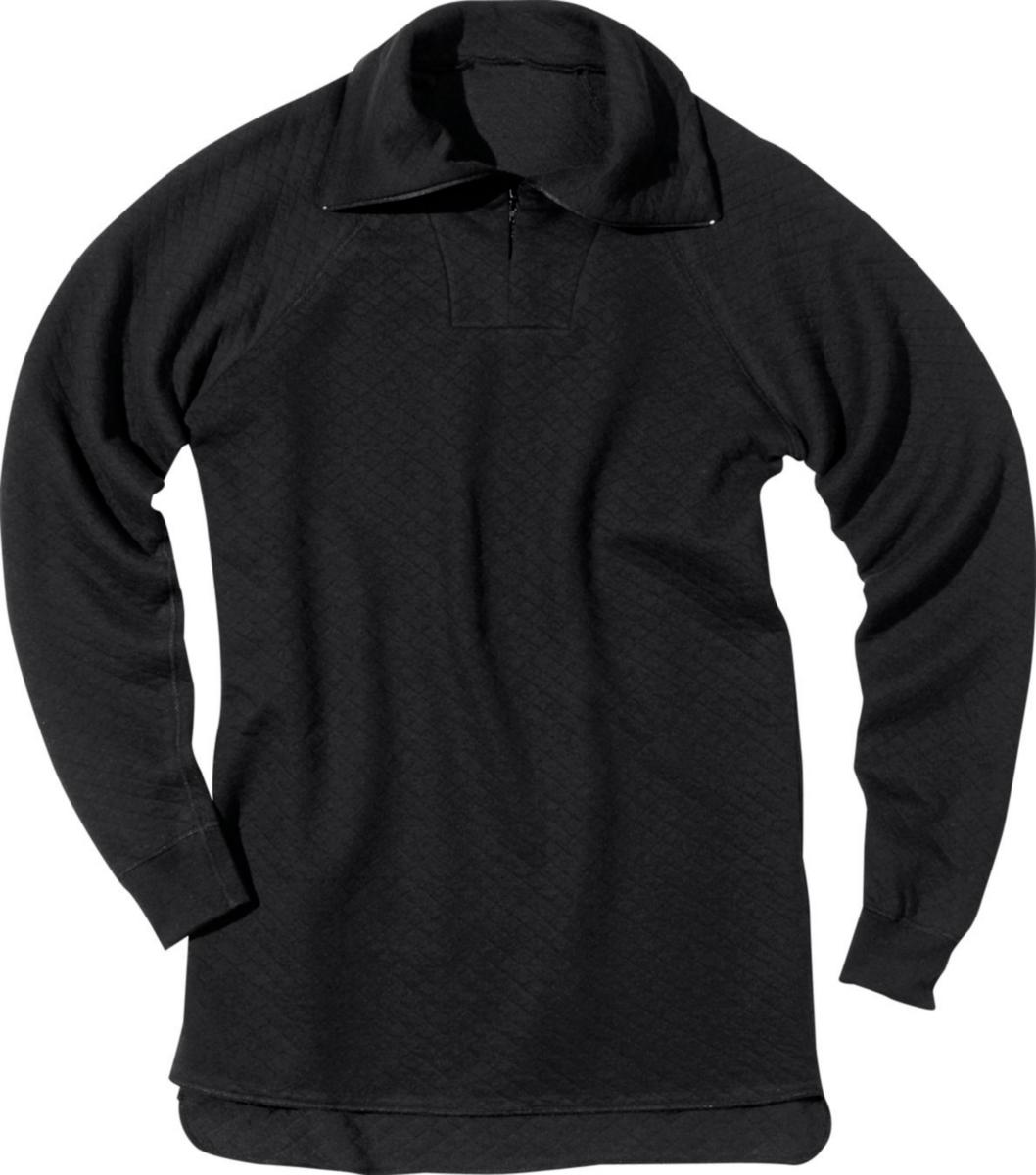 Undertröja med krage Fristads - TRÖJA FRISTADS PC-742 90 SVART POLO LÅNG ÄRM STL S