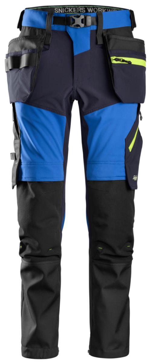 Softshellbyxa Snickers 6940 Flexi Work - SOFTSHELLBYXA SNICKERS 6940 BLÅ/MARIN FW HF STL 54
