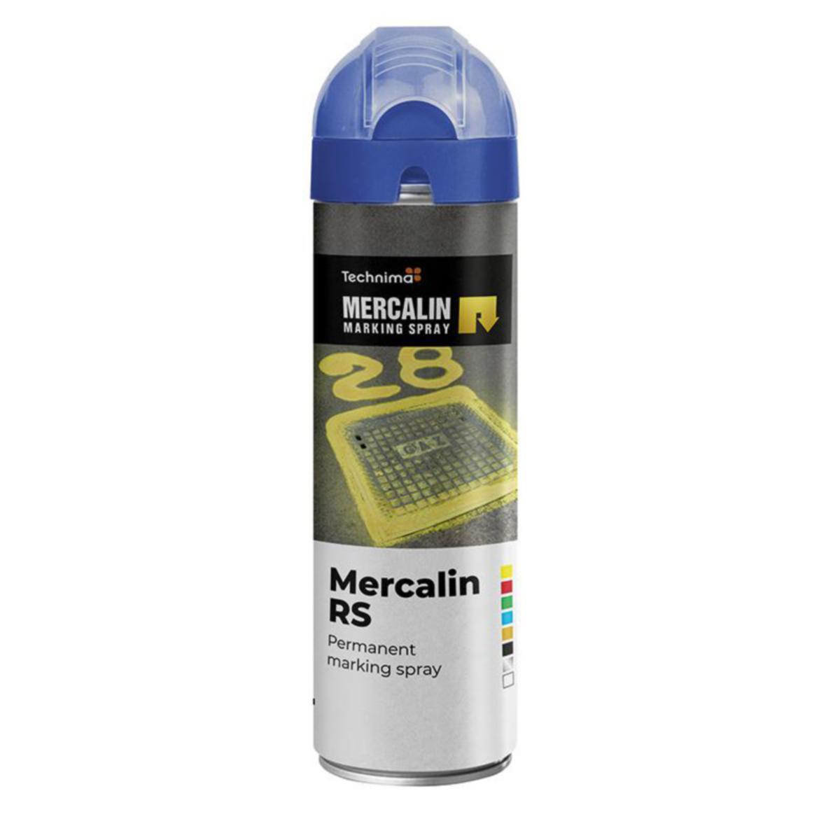 Märkfärg Mercalin RS - MÄRKFÄRG MERCALIN RS BLÅ 500ML.