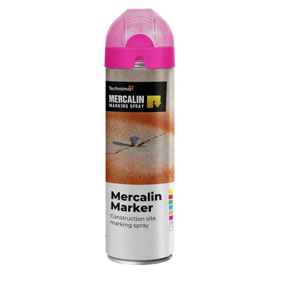 Mercalin Marker - MÄRKFÄRG MERCALIN MARKER FLUOR CERISE 500 ML