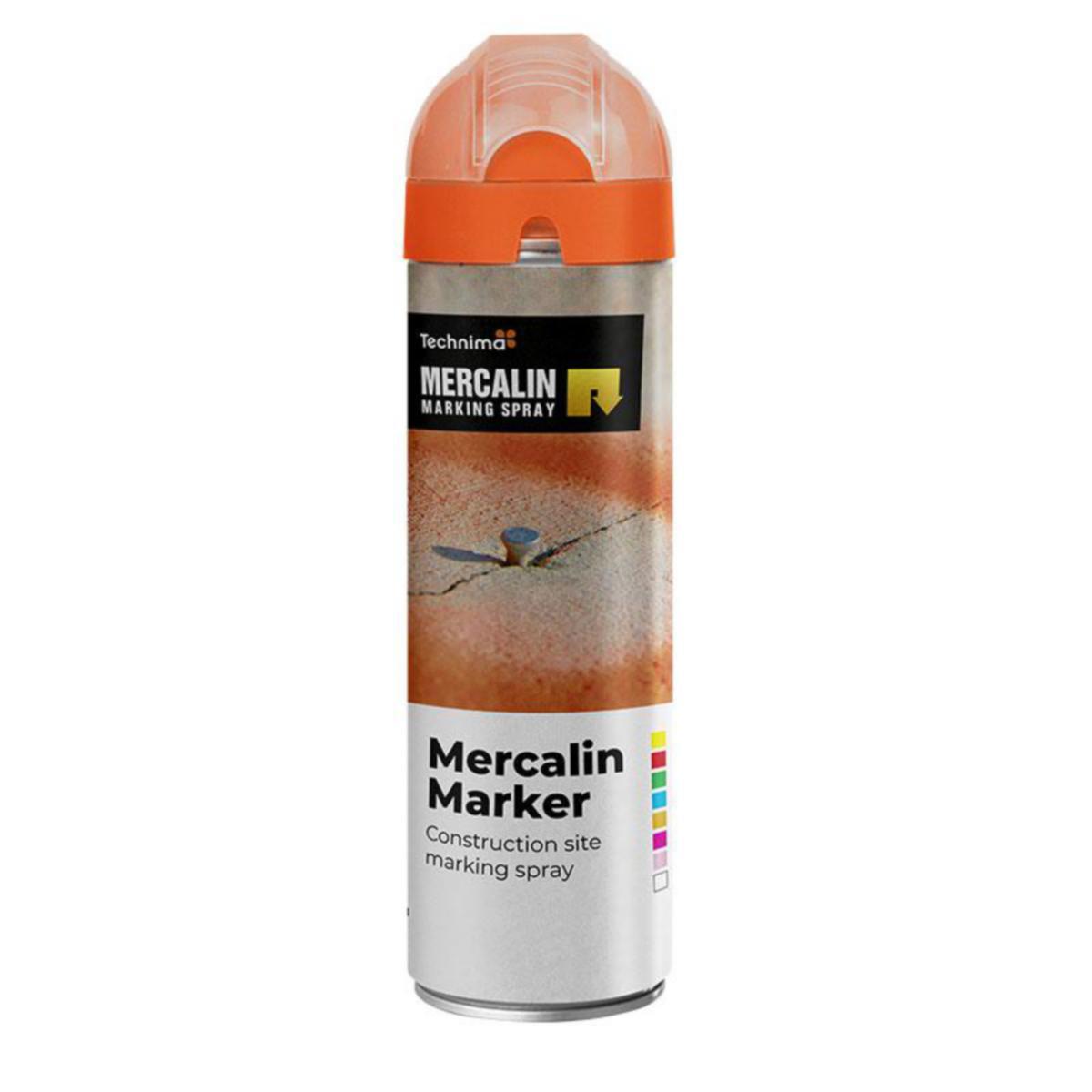 Mercalin Marker - MÄRKFÄRG MERCALIN MARKER FLUOR ORANGE 500ML