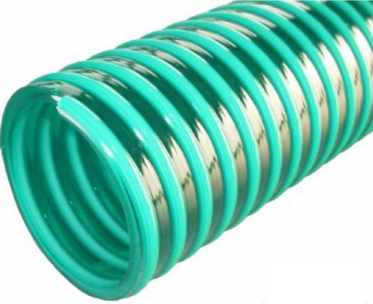 Sugslang PVC - SUGSLANG PVC MED PVC SPIRAL 25MM LIVSMEDGODK 7BAR 25M/RLE