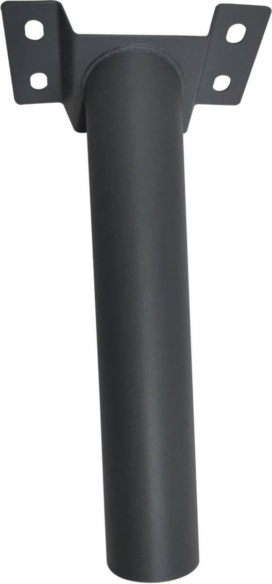 Rörarm med väggfäste, för gårdsarmatur, Lurö - RÖRARM MED VÄGGFÄSTE 60MM 350MM 30 GRADER LURÖ