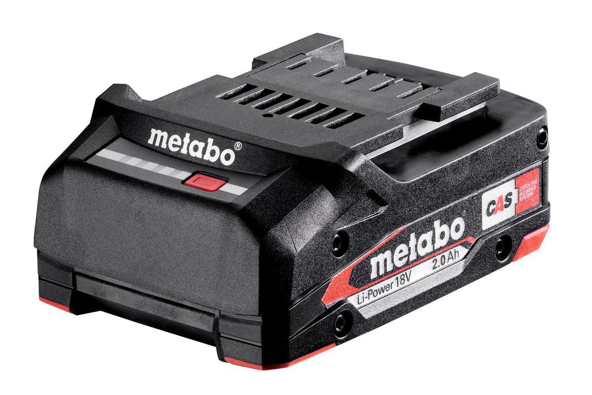 Batteri Metabo 18 V Li-ion - BATTERI METABO 18V 2AH LI-POWER SLIDE