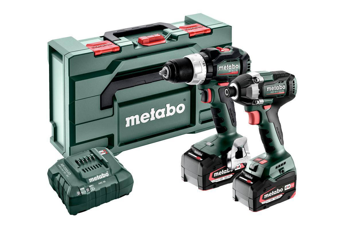 Kombikit Metabo 2.8.4 18V - KOMBIKIT METABO 2.8.4 18V 2XVERKTYG M-BOX 2X5AH-LIPO