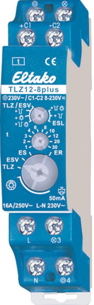 Trappautomat med multifunktion Eltako - TRAPPAUTOMAT TLZ12-8PLUS 