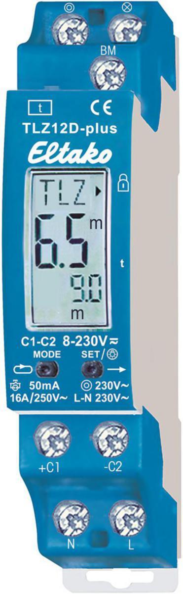 Trappautomat TLZ12D-plus med display Eltako - TRAPPAUTOMAT TLZ12D-PLUS DIGIT 