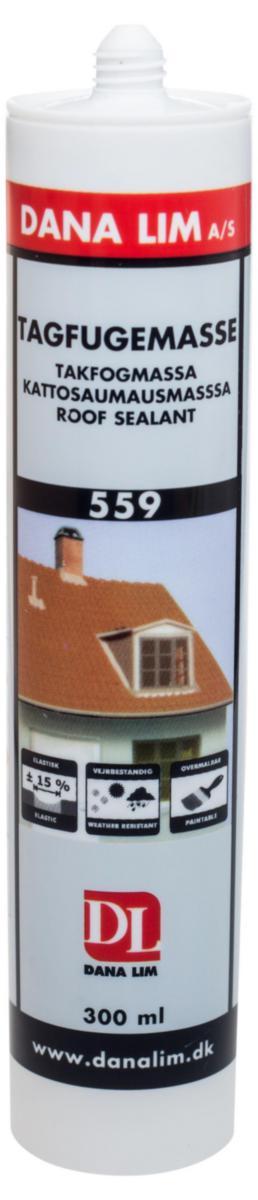 Fogmassa Dana 559 Tak och ventilation - FOGMASSA DANA TAK 559 310ML SVART