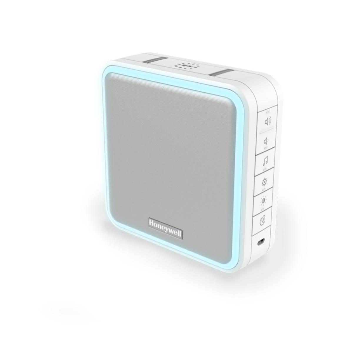 Dörrsignal, DW915S, trådbunden, vit - RINGKLOCKA VIT TRÅDBUNDEN DW915S