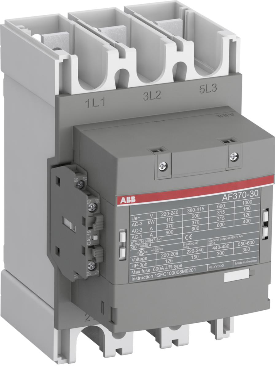 Kontaktor 3-pol typ AF 116-AF 370 - KONTAKTOR AF305-30-11-13 AF305-30-11 100-250V