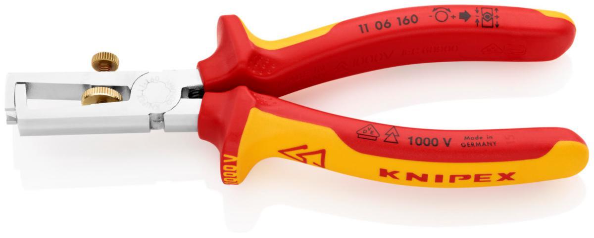 Skaltång Knipex 1106 1000V - SKALTÅNG KNIPEX 1106-160MM VDE ISOLERAD