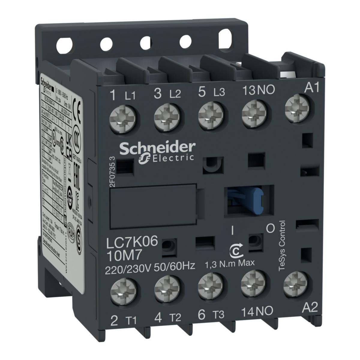 Minikontaktor LC7K brumfri AC manövrerade - KONTAKTOR LC7-K0910M7 