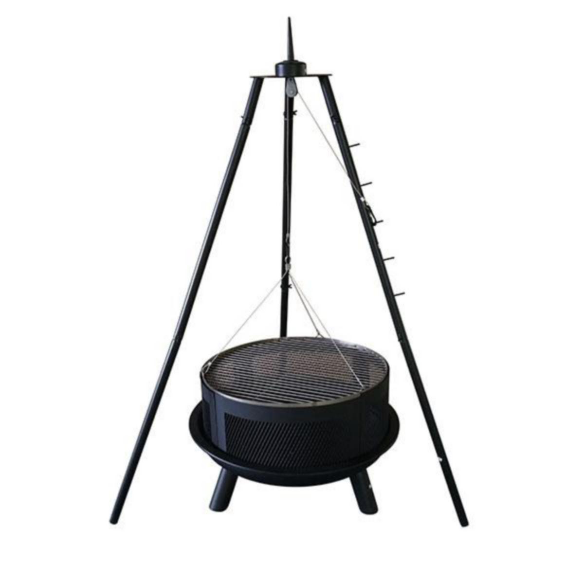 Bålpanna, Ask - BÅLPANNA ASK 138.5 CM SVART Ø 55 CM SUNWIND