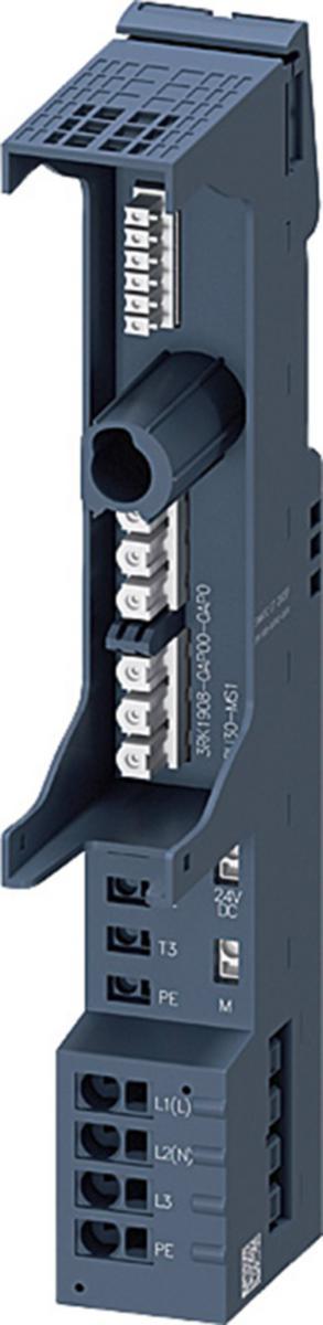 Basenheter ET200SP - BU INMATNING 24V+500V 3RK1908-0AP00-0AP0