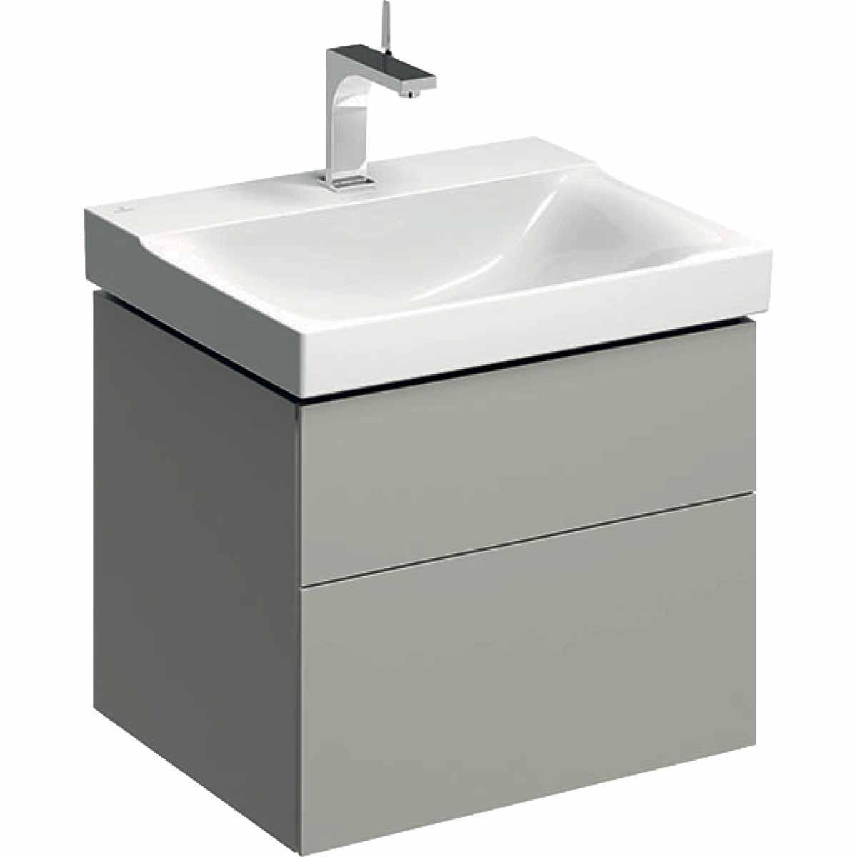 Underskåp Xeno² med 2 lådor, Geberit - GEBERIT XENO² UNDERSKÅP B58.H53.T46.2.GRÅBEIGE.2 LÅDOR
