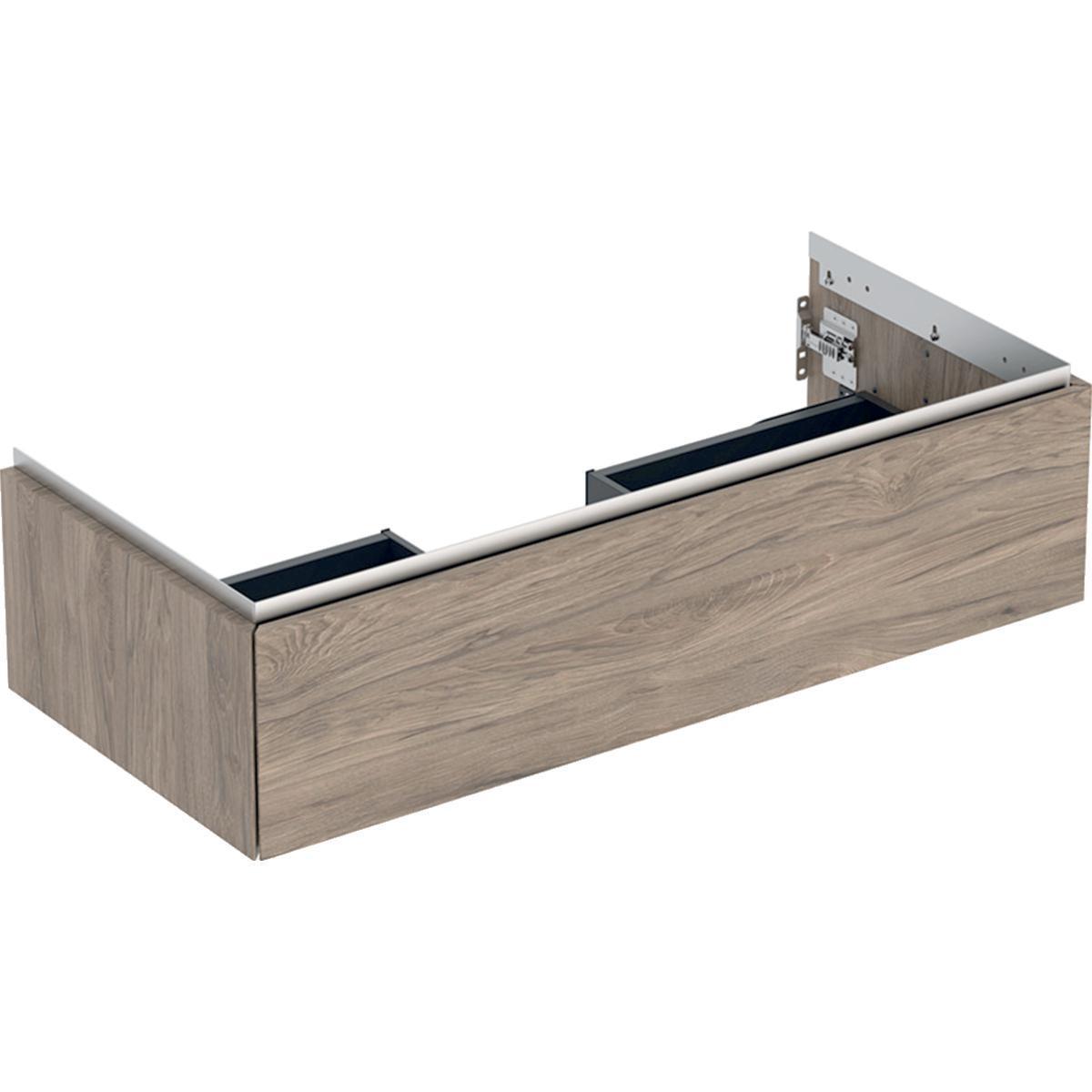 Underskåp ONE 105cm, Geberit - GEBERIT ONE UNDERSKÅP 105 MED EN LÅDA 105X47 VALNÖT