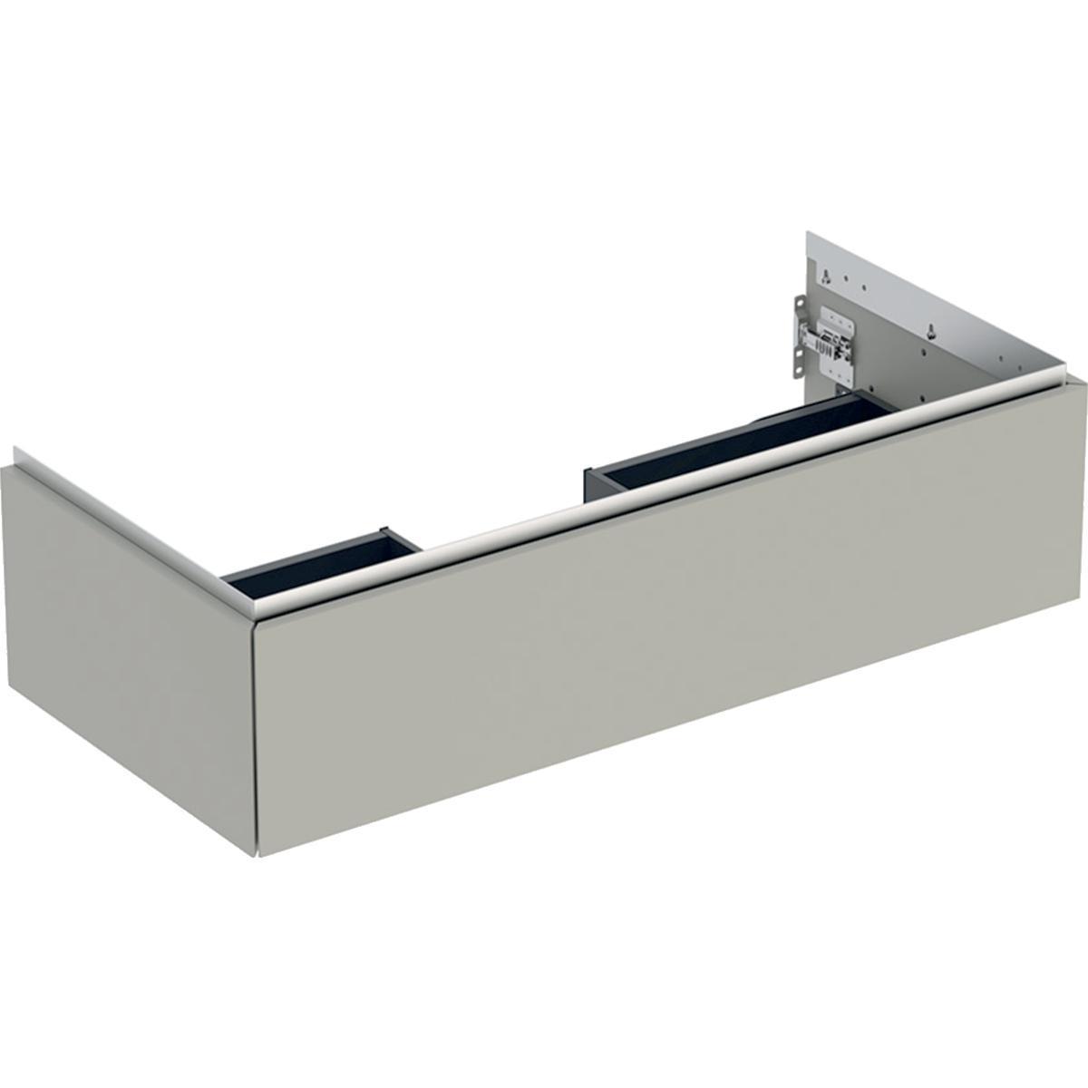 Underskåp ONE 105cm, Geberit - GEBERIT ONE UNDERSKÅP 105 MED EN LÅDA 105X47 GRÅBEIGE