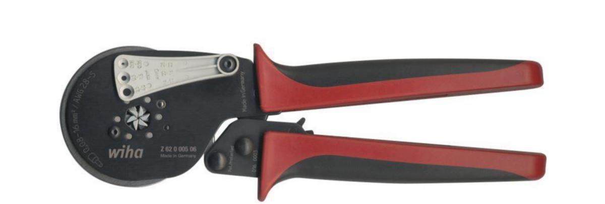 Krimpverktyg Wiha automatiskt - KRIMPVERKTYG WIHA 210MM 0,08-16MM² SEXKANTSPRESSNING