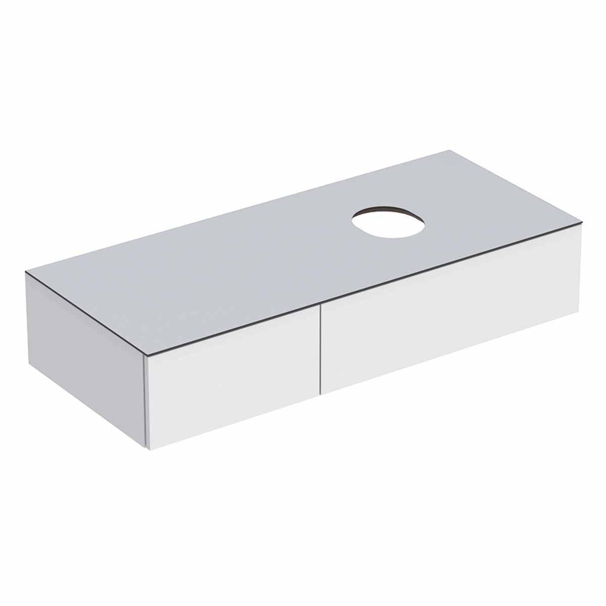 Underskåp Variform med 2 lådor, Geberit - GEBERIT VARIFORM UNDERSKÅP B120.H23.5.T51. VIT. 2 LÅDOR
