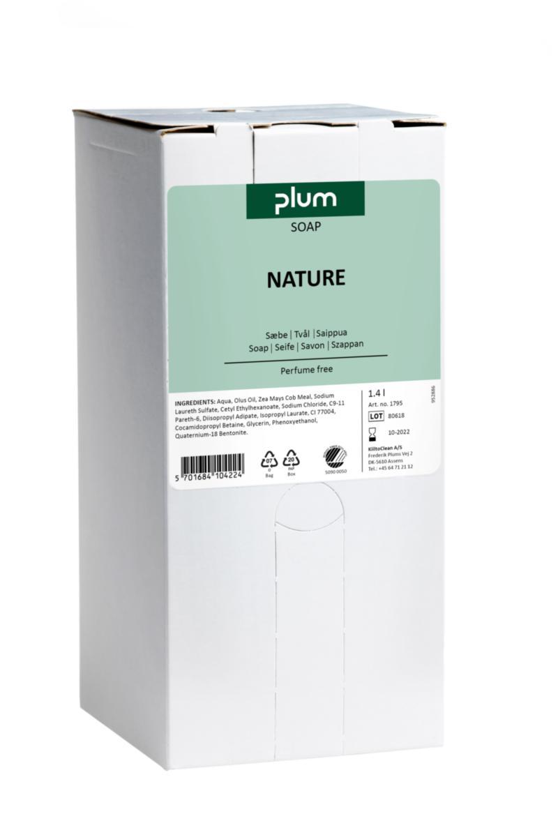 Flytande tvål Plum Nature - KRÄMTVÅL FLYTANDE PLUM NATURE 1.4 LTR BAG-IN-BOX SVANEN