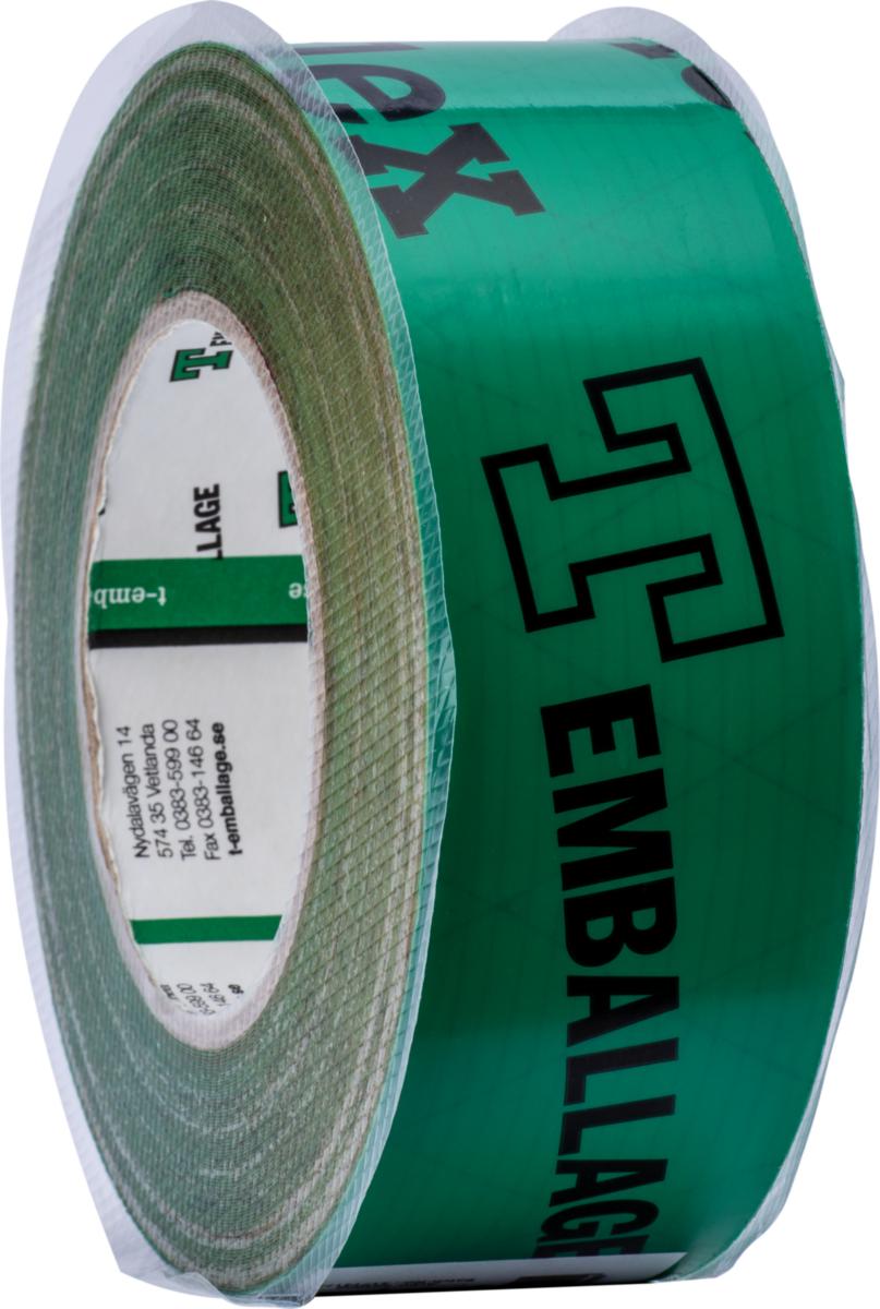 Tätningstejp, T-Flex - TÄTNINGSTEJP 50MM X 25M GRÖN T-FLEX  T-EMBALLAGE