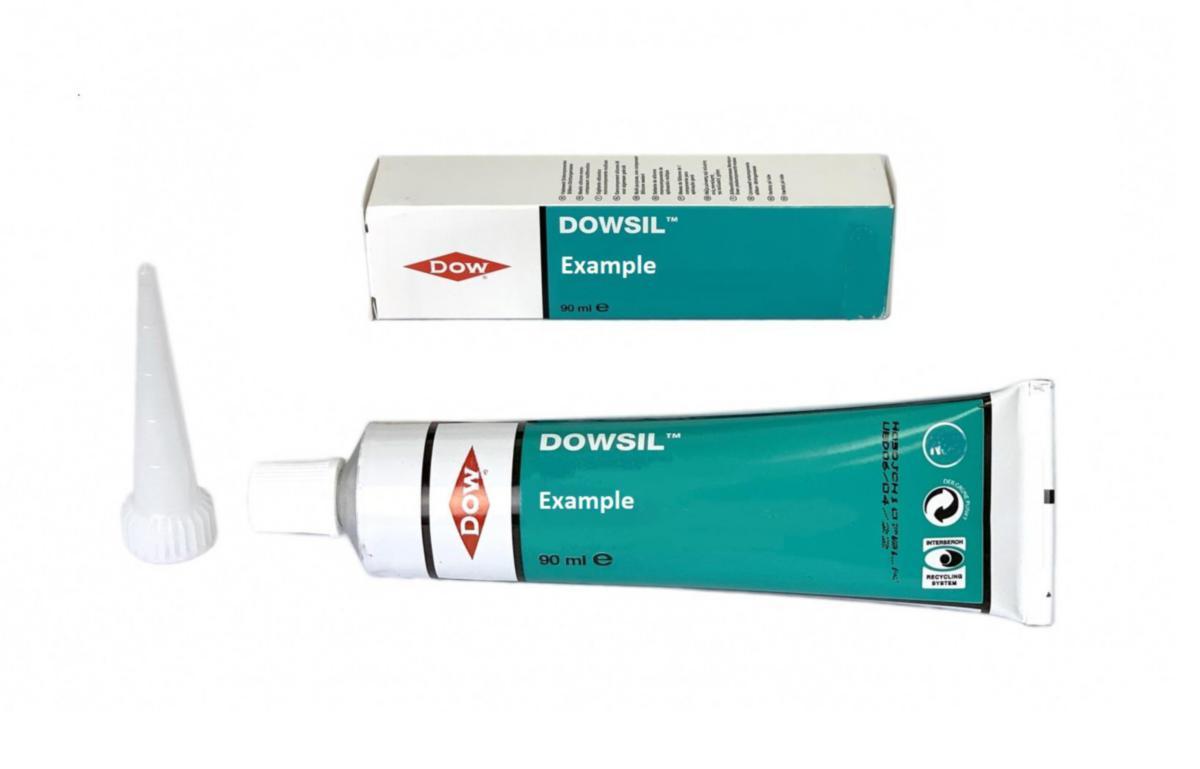 Silikonlim/Tätningsmedel Dowsil 732 - TÄTNINGSMEDEL DOWSIL 732 90ML VIT