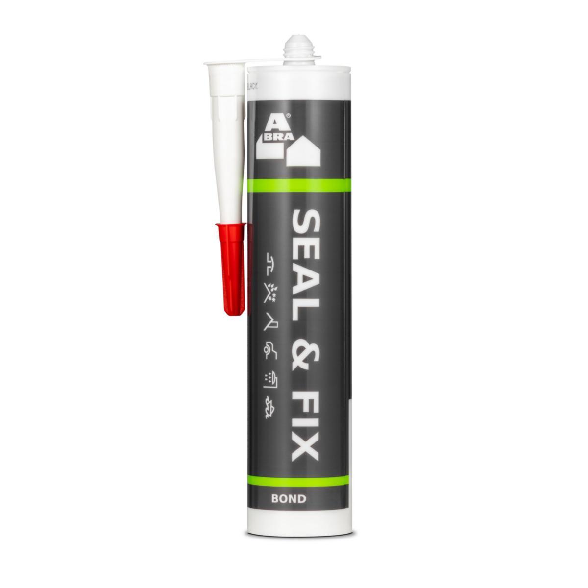 Fogmassa Seal & Fix Sunchem - TÄTNINGSMEDEL SEAL & FIX 0,29 L SVART ABRA