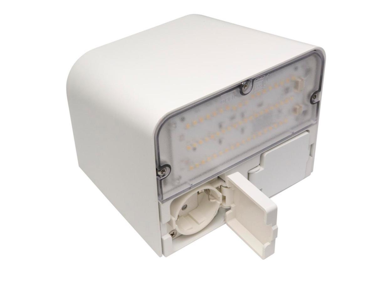 Väggarmatur Viva - VÄGGARM 10W 1200LM 3-4K U VIT VIVA12.SWH/DW