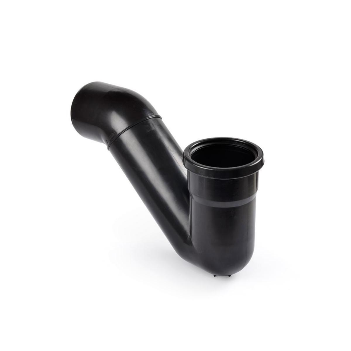 P-vattenlås 110mm svart, Jafo - JAFO P-VATTENLÅS 110 