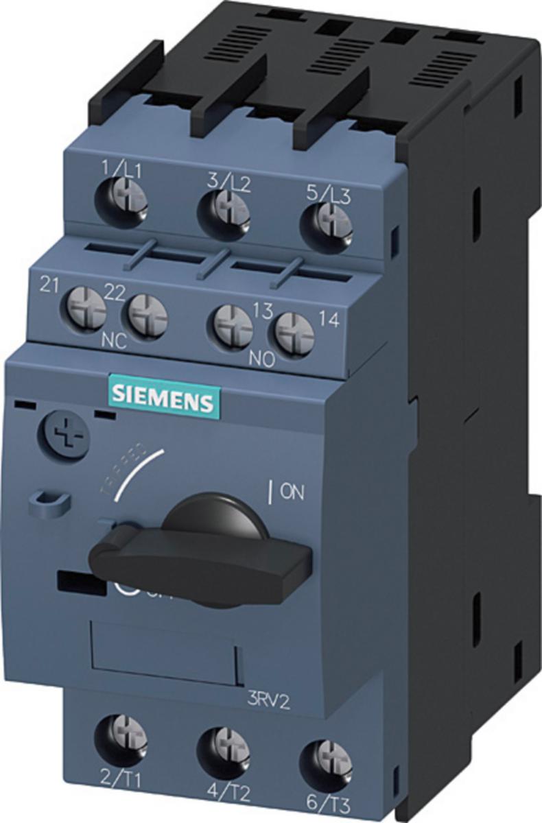 Motorskyddsbrytare Sirius 3RV2 Termisk och magnetisk utlösare S00 med hjälpkontakt - MOTORSKYDDSBRYT 7-10A 1NO+1NC 3RV2011-1JA15