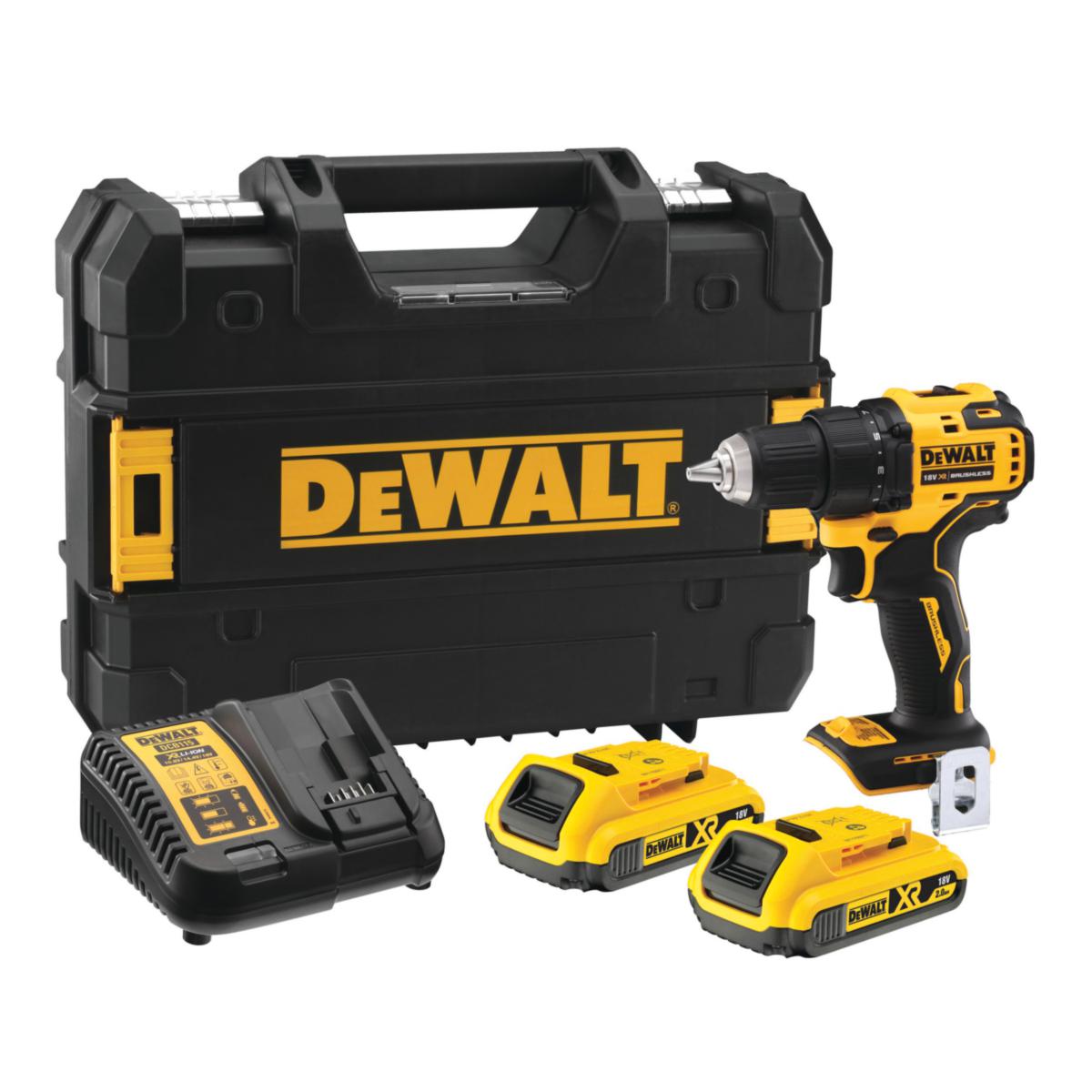 Borrskruvdragare DEWALT DCD708D2T - SKRUVDRAG. DEWALT DCD708D2T 18V. 2X2.0AH. TSTAK